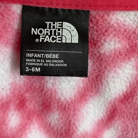 North Face Baby Glacier Full-Zip Hoodie 3-6mo - Picture 4 of 4